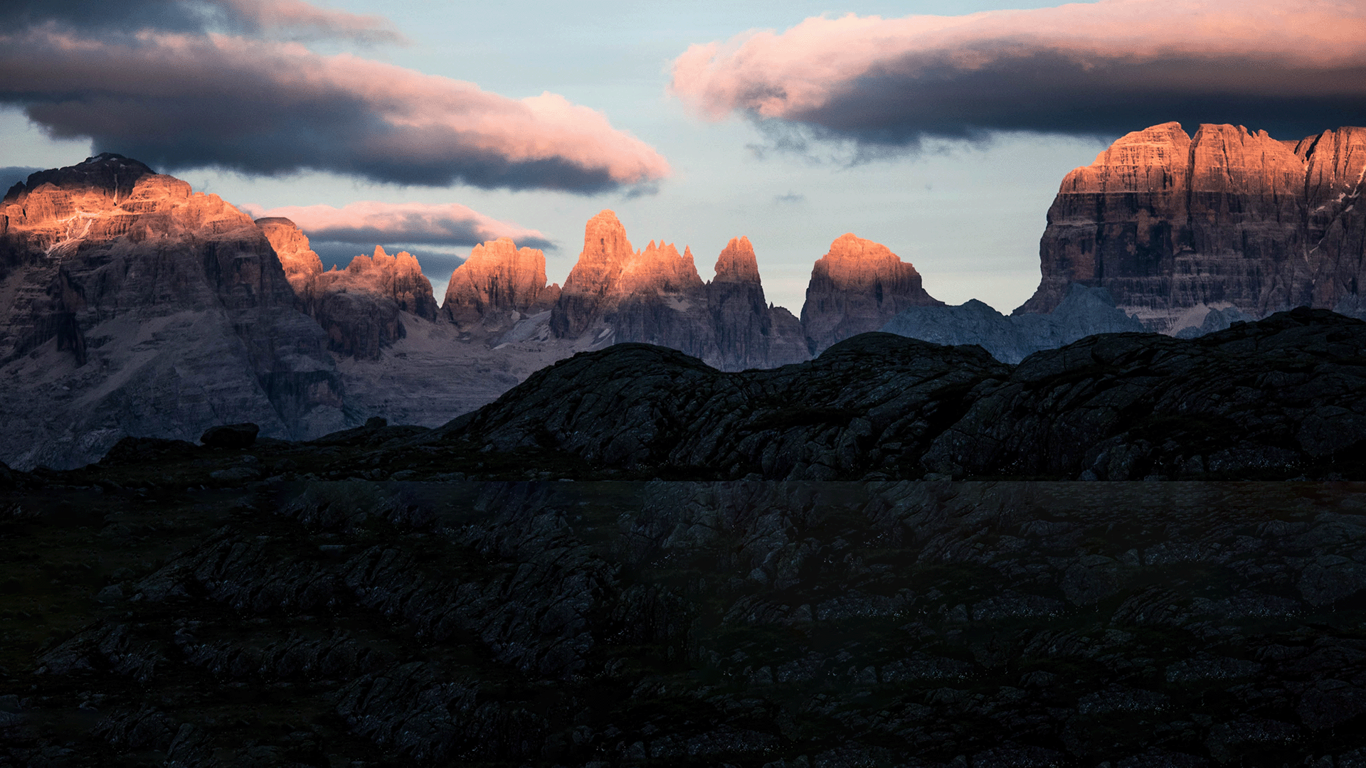 Dolomiti nel Parco Naturale Adamello Brenta