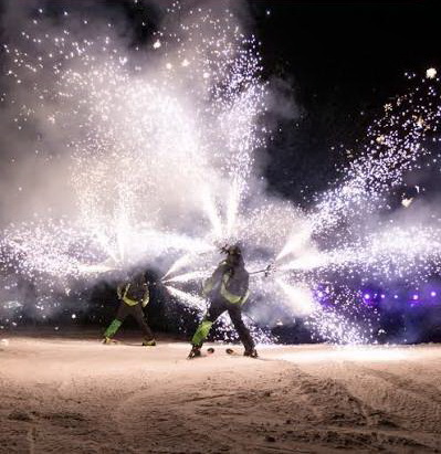 Ski Night Show sulla neve ad Andalo